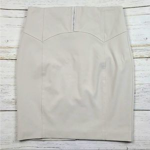 🤍 Express Off White Corset Waist Pencil Skirt